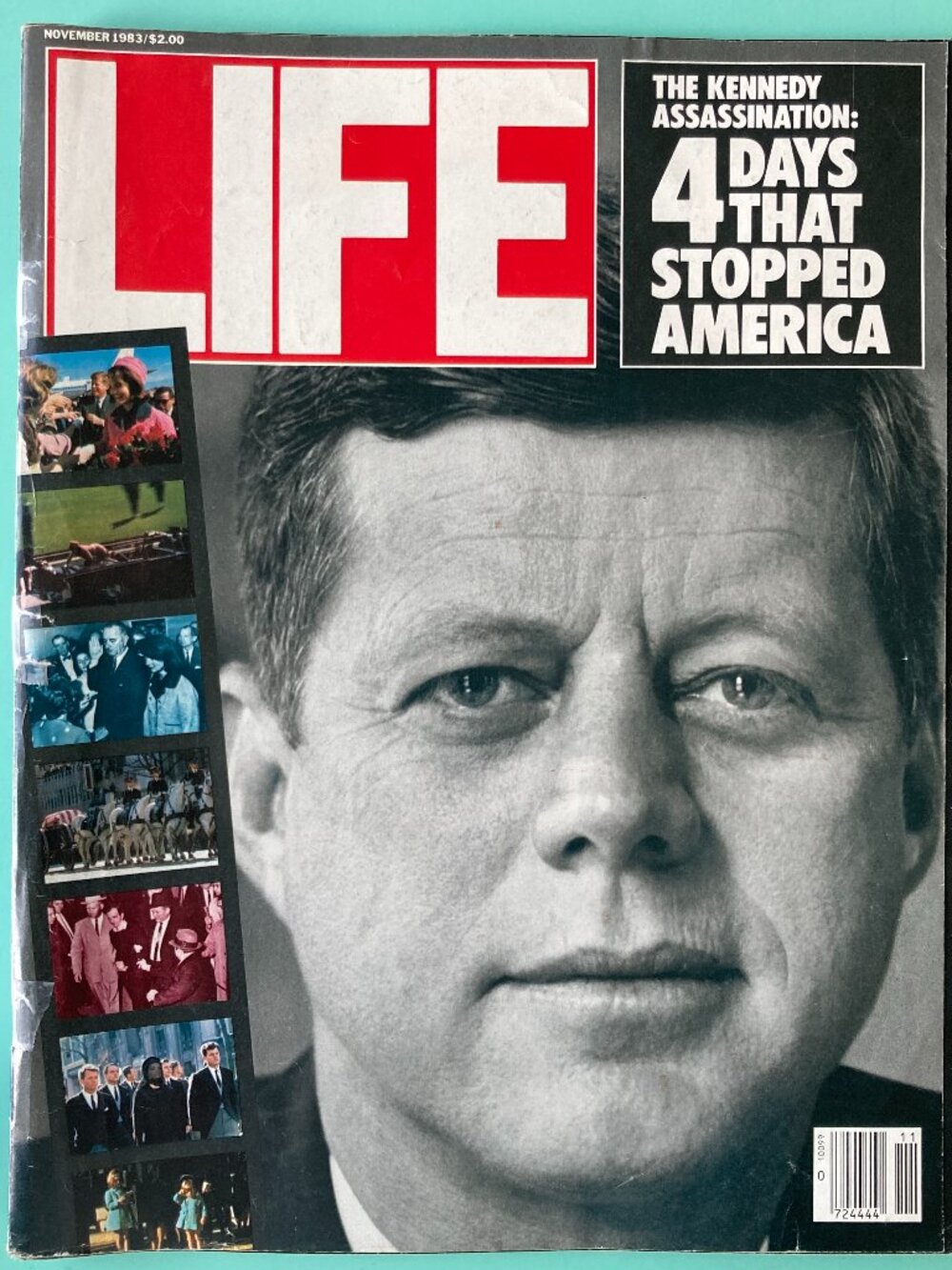 LIFE MAGAZINE THE JOHN F. KENNEDY ASSASSINATION November 1983 No Address Label